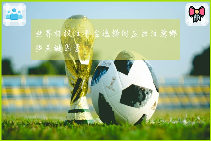 世界杯投注平台选择时应该注意哪些关键因素